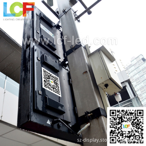 retail p6 rgb led post tv
